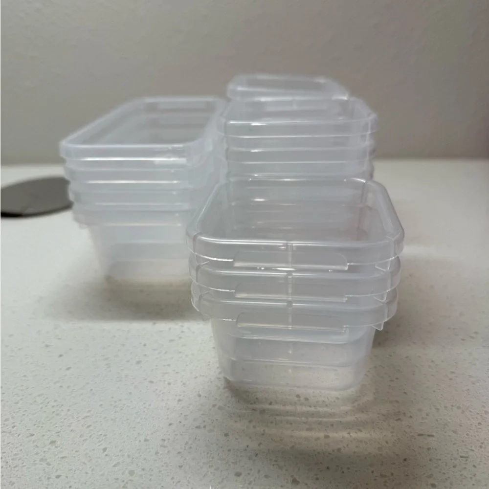 Clear Plastic Storage Containers